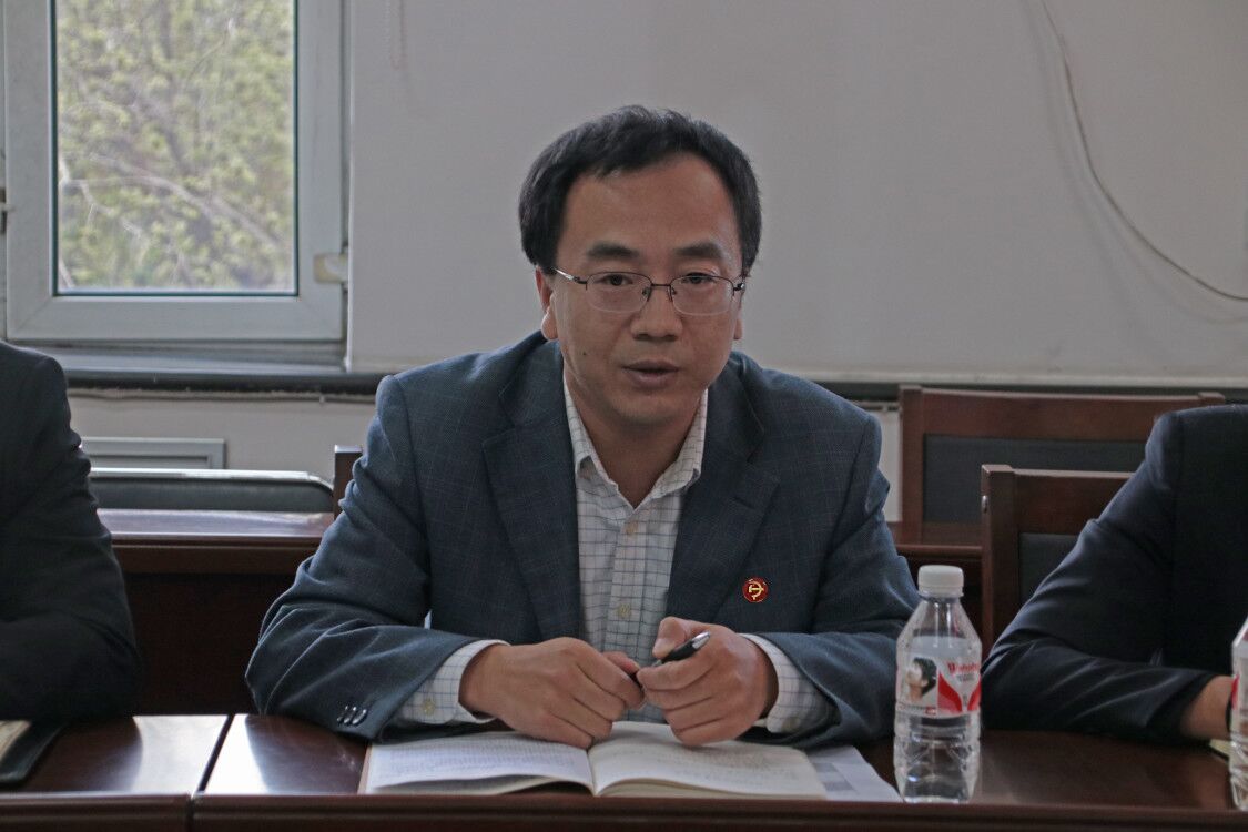 304am永利集团官网党委书记王豫龙做总结讲话