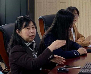 苍晶教授作报告