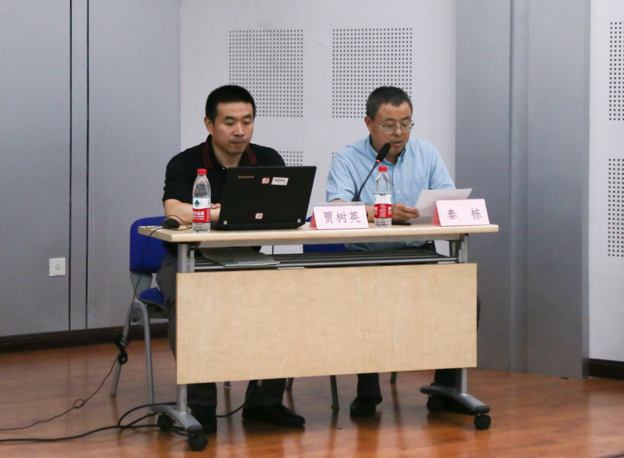 秦栋副院长主持培训会